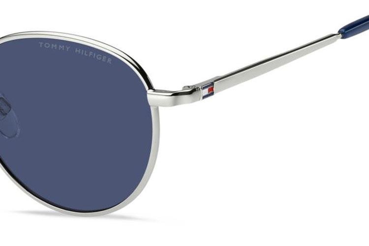 Ochelari de soare Tommy Hilfiger TH2217/S 010/KU Rotunzi Argintii