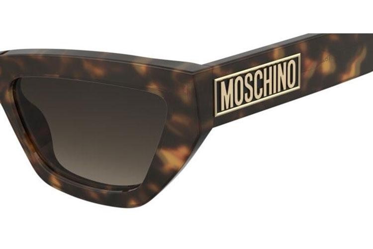 Ochelari de soare Moschino MOS182/S 086/HA Cat Eye Havana