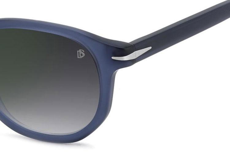 Ochelari de soare David Beckham DB1007/S FLL/NU Rotunzi Albaștri