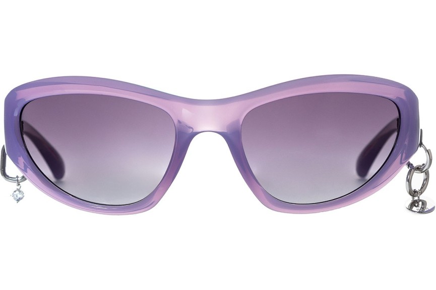 Ochelari de soare OiO by eyerim Meteor Lilac Grey @operenecholec Lentilă unică | Shield Violeți