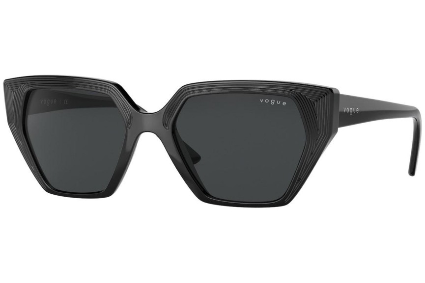 Ochelari de soare Vogue Eyewear VO5376S W44/87 Pătrați Negri