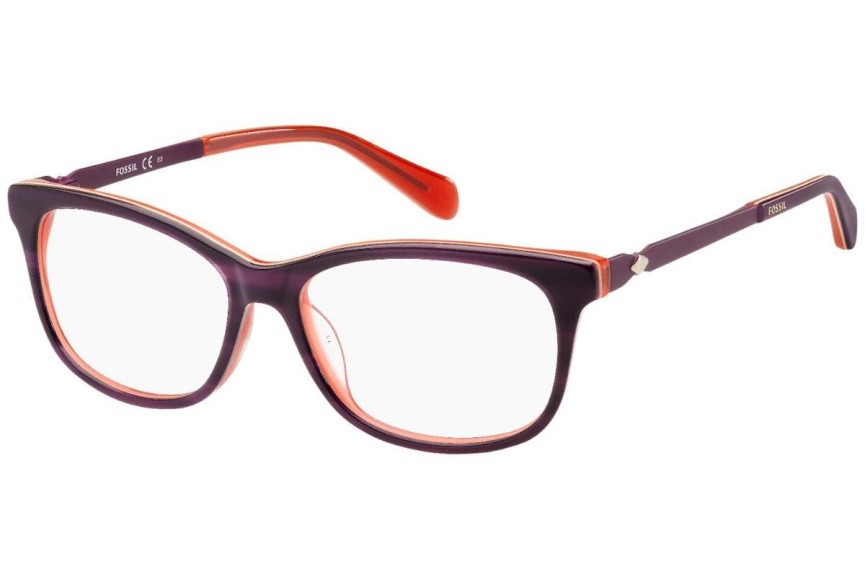 Ochelari Fossil FOS7025 7FF Cat Eye Violeți