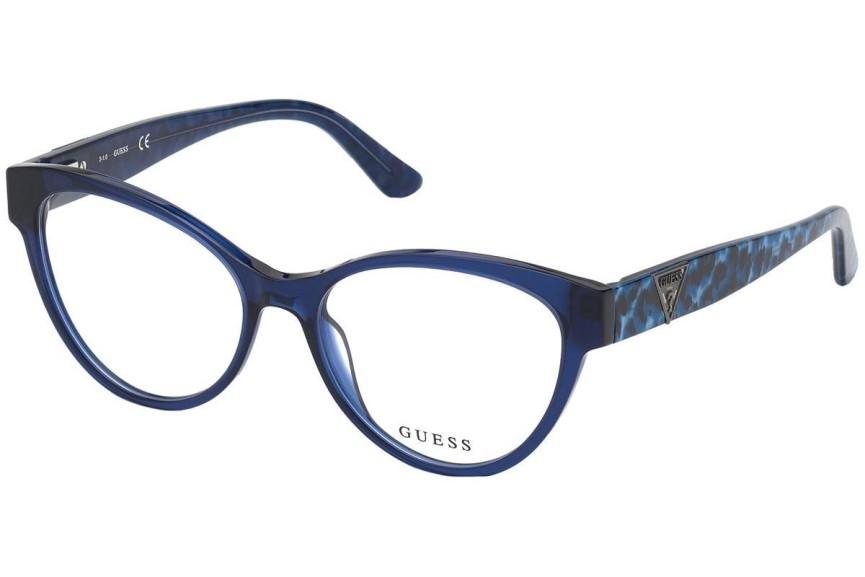 Ochelari Guess GU2826 092 Cat Eye Albaștri