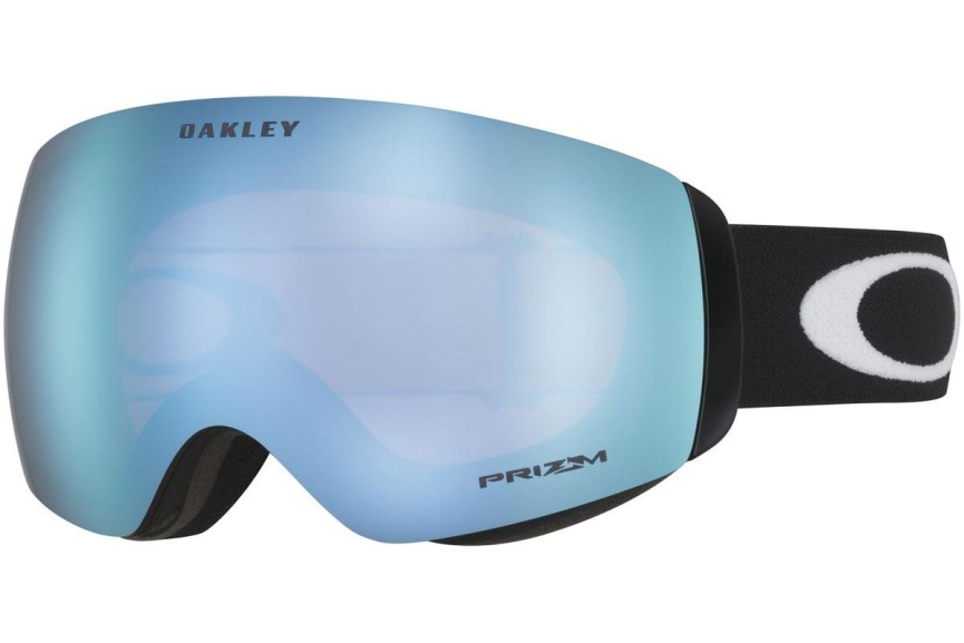 Ochelari de schi Oakley Flight Deck M OO7064-41 PRIZM Lentilă unică | Shield Negri