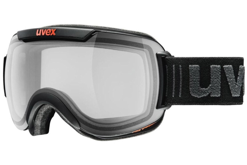 Ochelari de schi uvex downhill 2000 VP X Black Mat S2-S4 Photochromic Lentilă unică | Shield Negri