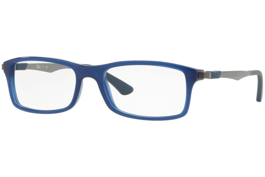 Ochelari Ray-Ban RX7017 5752 Dreptunghiulari Albaștri