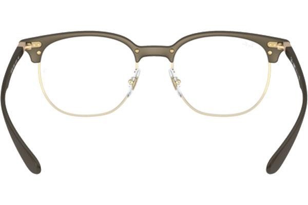 Ochelari Ray-Ban RX7186 8063 Browline Maro