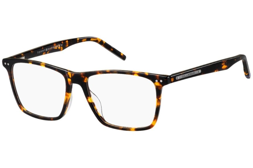 Ochelari Tommy Hilfiger TH1731 086 Dreptunghiulari Havana