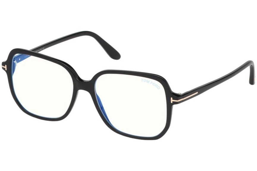 Ochelari Tom Ford FT5578-B 001 Pătrați Negri