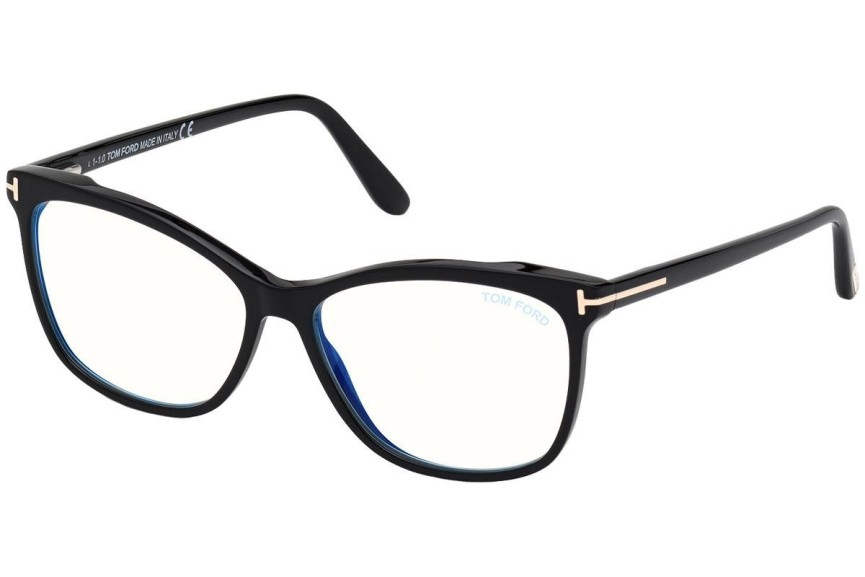 Ochelari Tom Ford FT5690-B 001 Cat Eye Negri