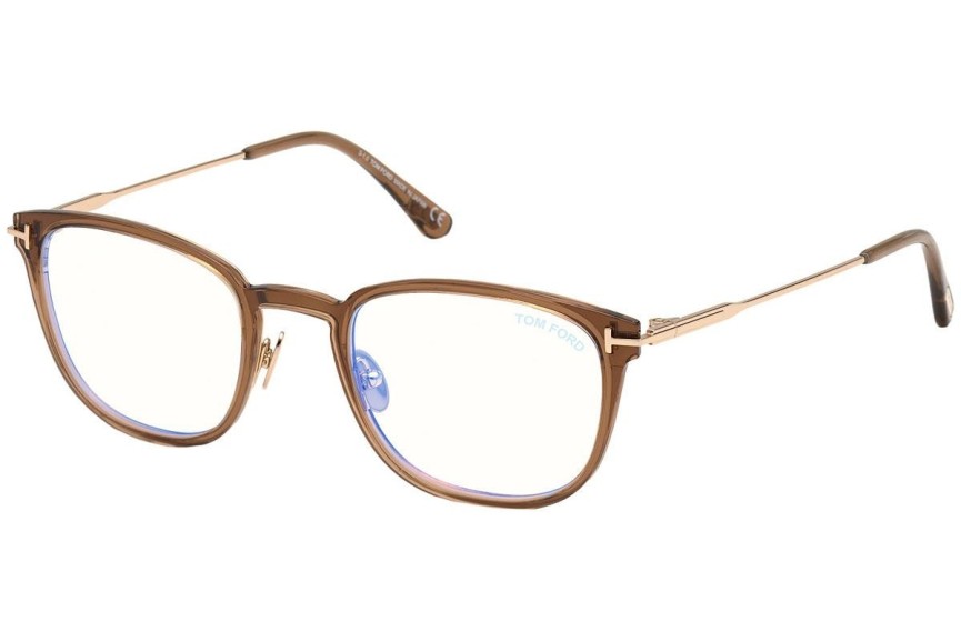 Ochelari Tom Ford FT5694-B 028 Pătrați Maro