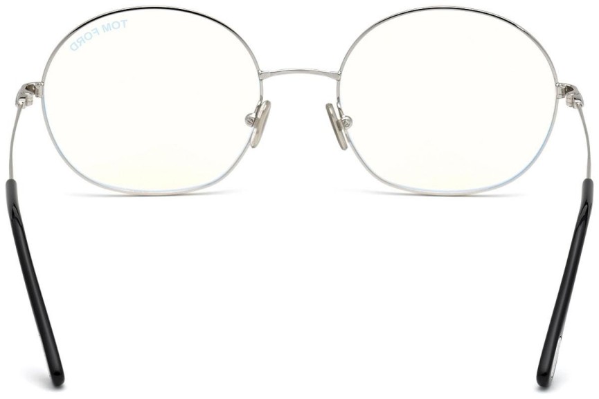 Ochelari Tom Ford FT5701-B 016 Rotunzi Argintii