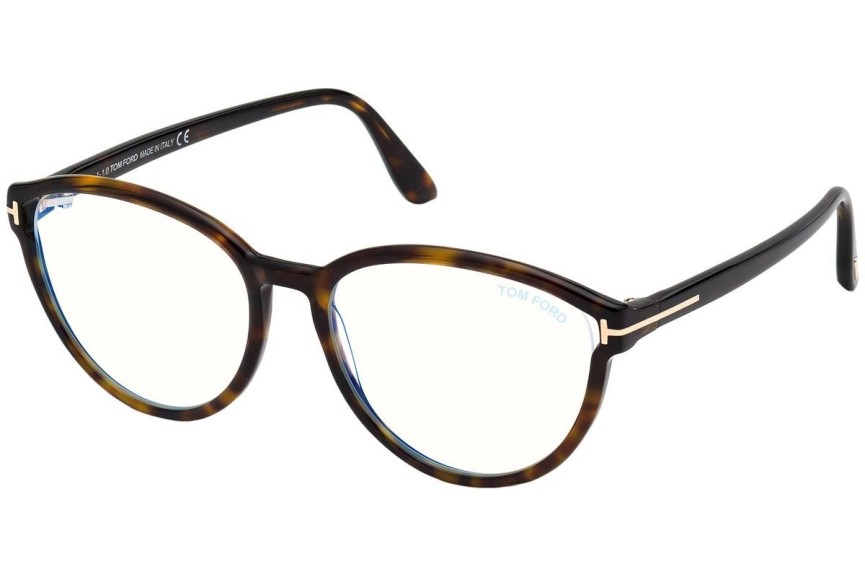 Ochelari Tom Ford FT5706-B 052 Rotunzi Havana