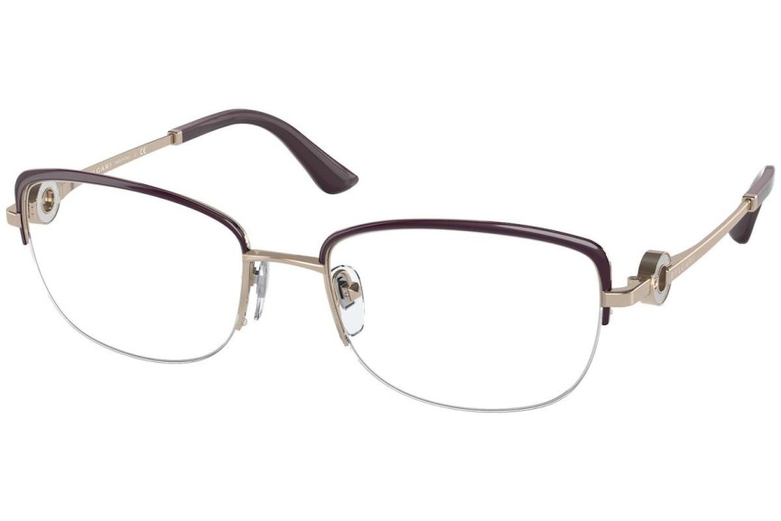 Ochelari Bvlgari BV2225B 2035 Dreptunghiulari Aurii