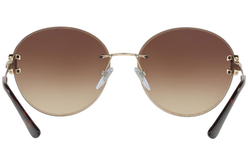 Ochelari de soare Bvlgari BV6091B 278/13 Rotunzi Aurii