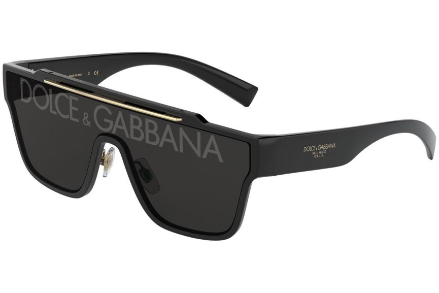 Ochelari de soare Dolce & Gabbana DG6125 501/M Lentilă unică | Shield Negri