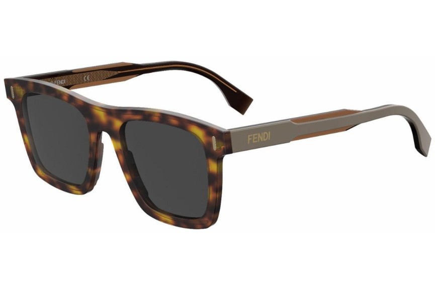 Ochelari de soare Fendi FFM0086/S 9N4/IR Polarized Pătrați Havana