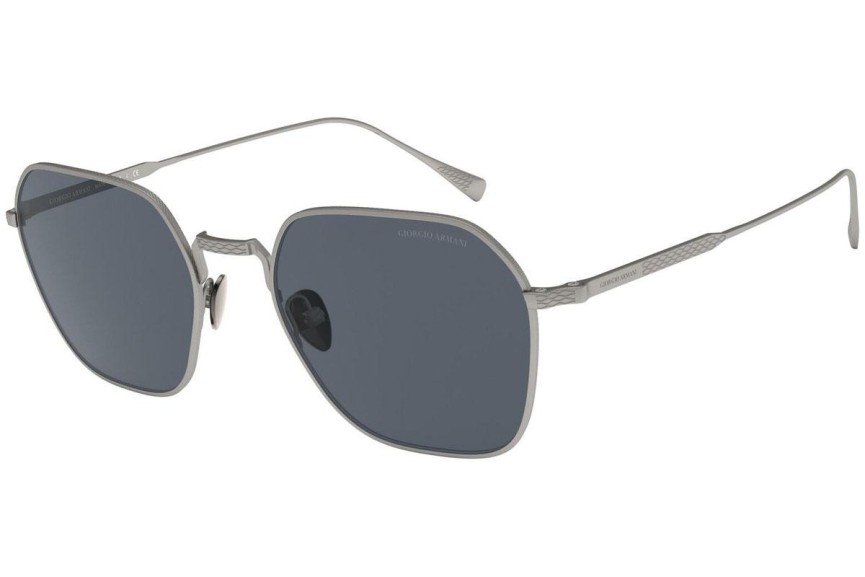 Ochelari de soare Giorgio Armani AR6104 300387 Pătrați Argintii