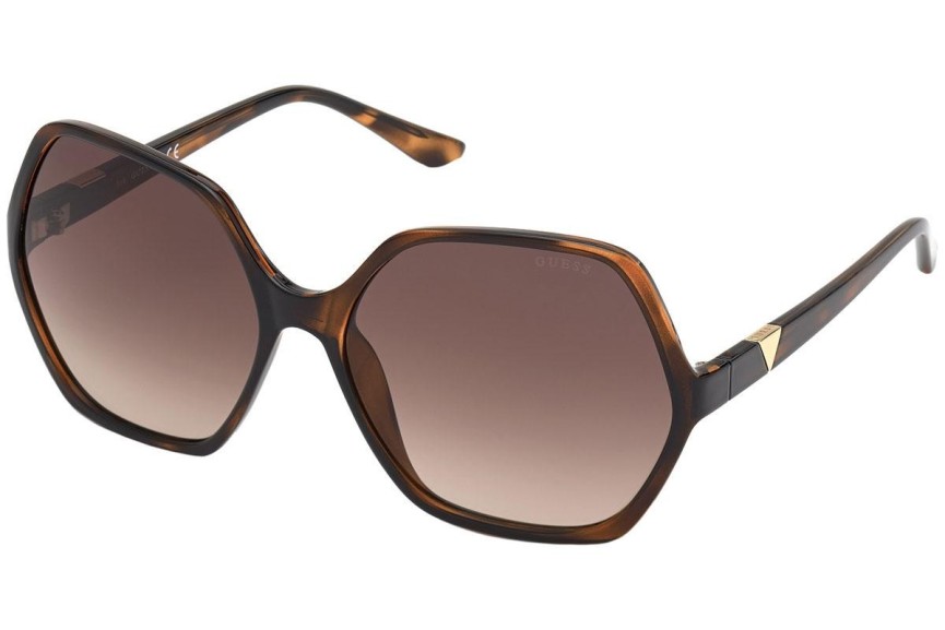 Ochelari de soare Guess GU7747 52F Oversize Havana