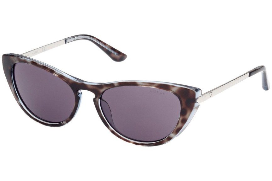 Ochelari de soare Guess GU7782 55Y Cat Eye Maro