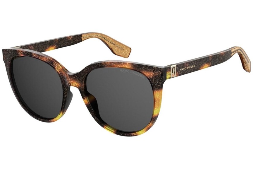 Ochelari de soare Marc Jacobs MARC445/S DXH/IR Pătrați Havana