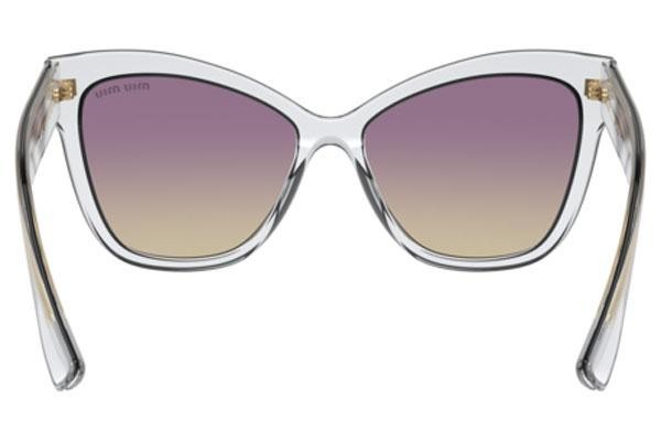 Ochelari de soare Miu Miu MU08VS 03I09B Cat Eye Cristal