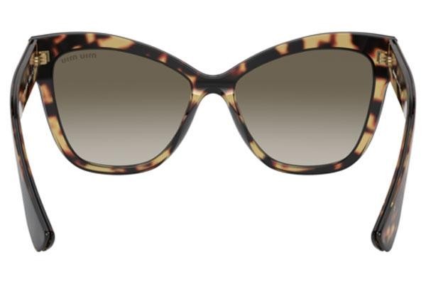 Ochelari de soare Miu Miu MU08VS 09H0A7 Cat Eye Havana