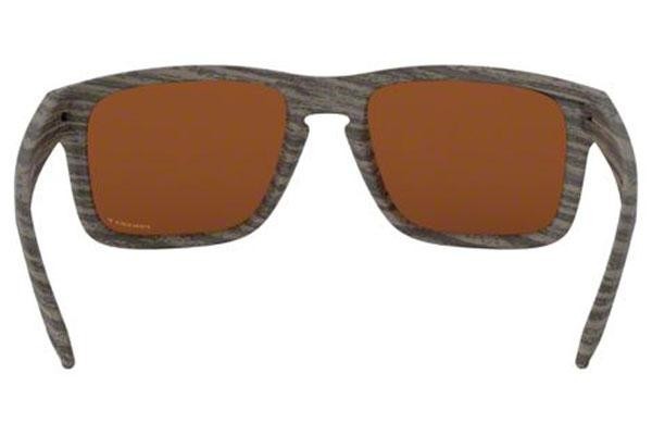 Ochelari de soare Oakley Holbrook OO9102-J8 Polarized Pătrați Maro