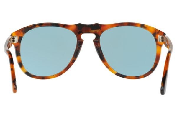 Ochelari de soare Persol 649 Series PO0649 10903R Polarized Pilot Albaștri