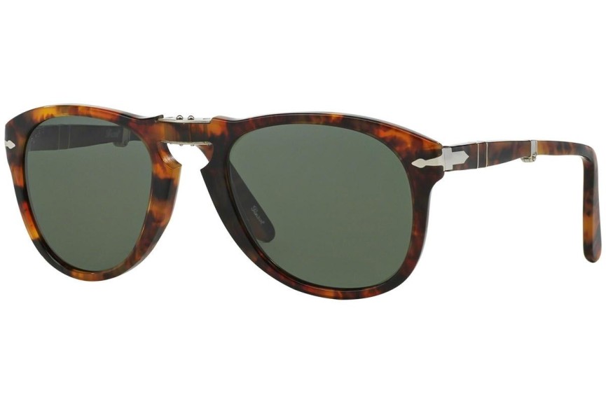 Ochelari de soare Persol Folding 714 Series PO0714 108/58 Polarized Pilot Havana