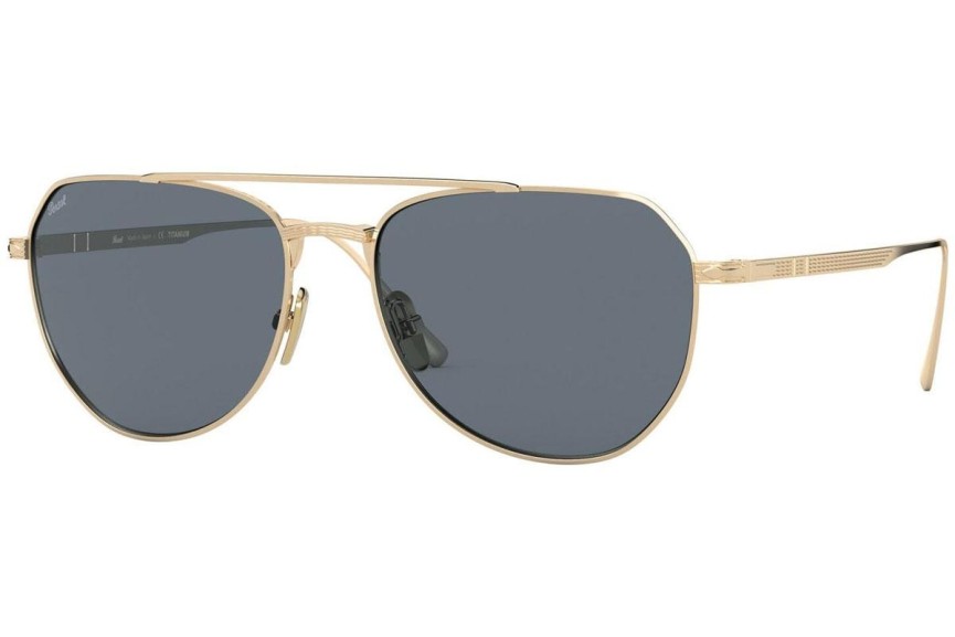 Ochelari de soare Persol PO5003ST 800056 Rotunzi Aurii