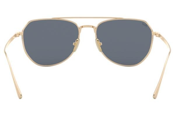 Ochelari de soare Persol PO5003ST 800056 Rotunzi Aurii