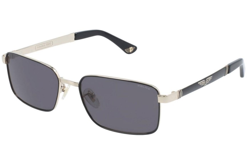 Ochelari de soare Police Origins 28 SPLA54 301P Polarized Dreptunghiulari Aurii