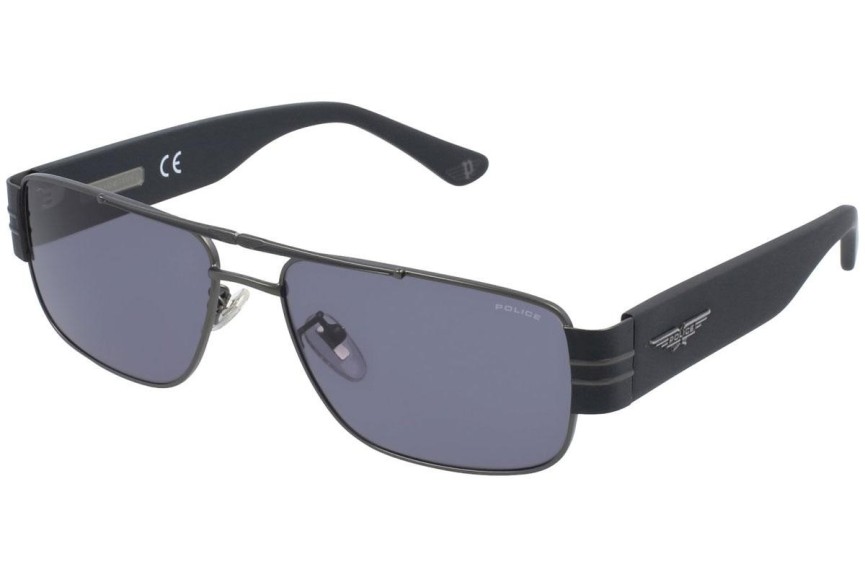 Ochelari de soare Police Origins 29 SPLA55 08H5 Dreptunghiulari Gri