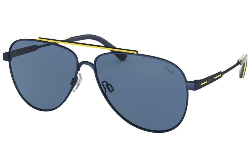 Ochelari de soare Polo Ralph Lauren PH3126 939480 Pilot Albaștri