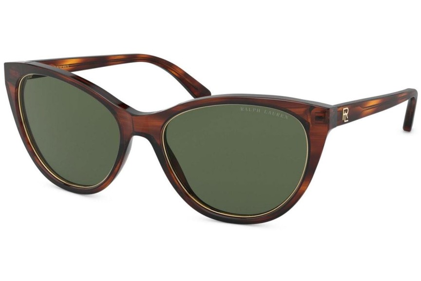 Ochelari de soare Ralph Lauren RL8186 500771 Cat Eye Havana