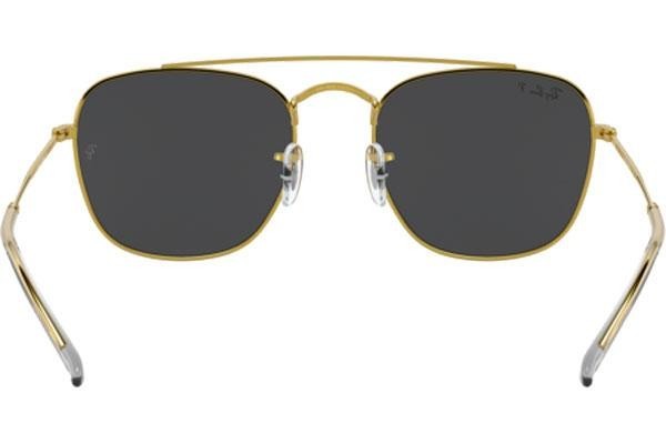 Ochelari de soare Ray-Ban RB3557 919648 Polarized Pătrați Aurii