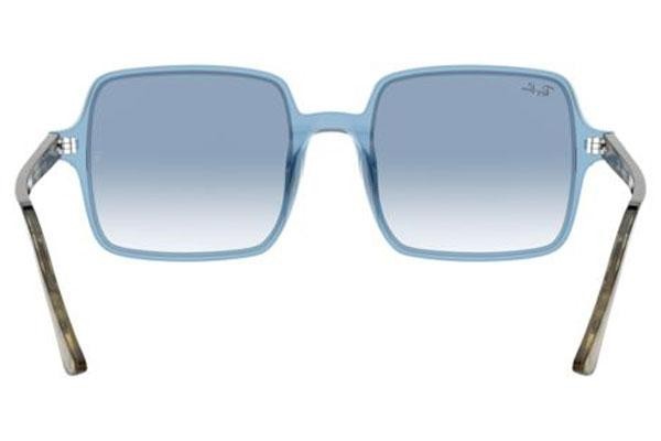 Ochelari de soare Ray-Ban Square II RB1973 12833F Oversize Albaștri