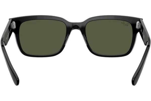 Ochelari de soare Ray-Ban Jeffrey RB2190 901/31 Pătrați Negri