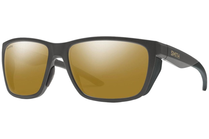 Ochelari de soare Smith Longfin 4VF/QE Polarized Pătrați Gri