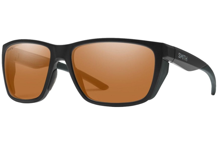 Ochelari de soare Smith LONGFIN 003/XE Polarized Pătrați Negri