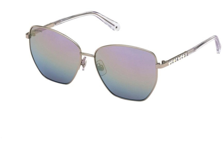 Ochelari de soare Swarovski SK0311 16Z Pătrați Argintii