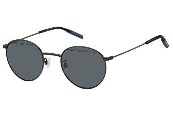 Ochelari de soare Tommy Jeans TJ0030/S 003/IR Rotunzi Negri