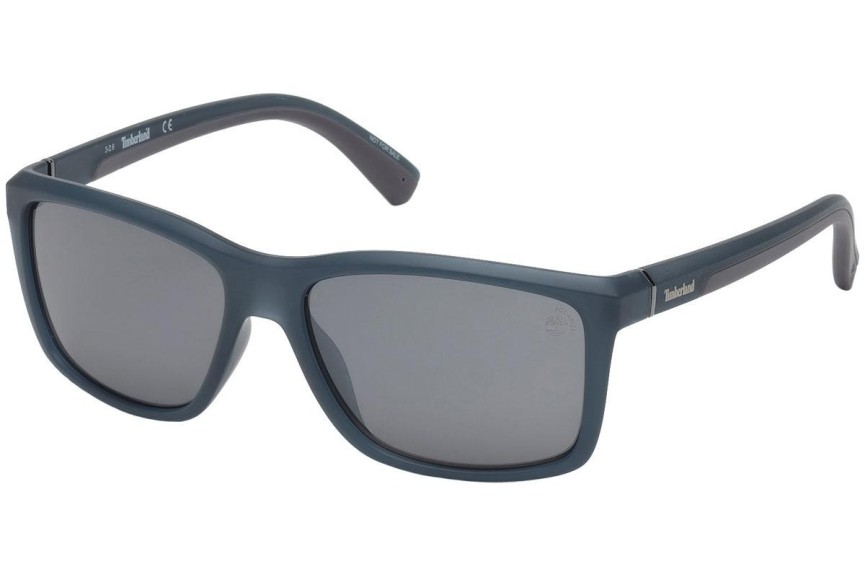 Ochelari de soare Timberland TB9115 91D Polarized Pătrați Albaștri