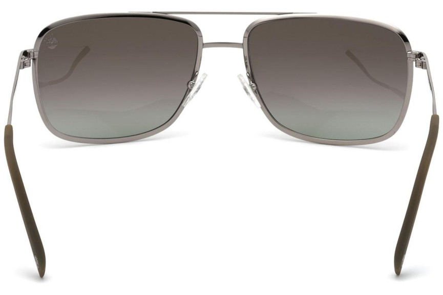 Ochelari de soare Timberland TB9202 98R Polarized Pătrați Verzi