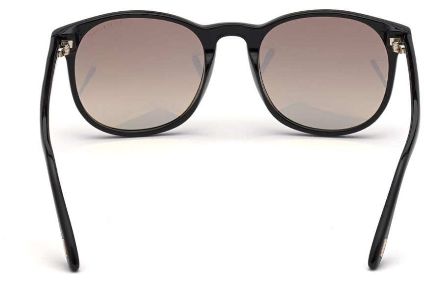 Ochelari de soare Tom Ford FT0858 01C Rotunzi Negri