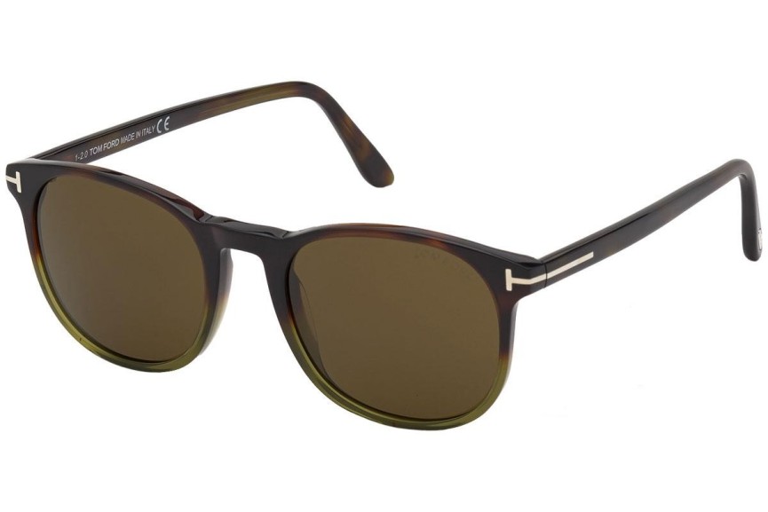 Ochelari de soare Tom Ford FT0858 56J Rotunzi Havana