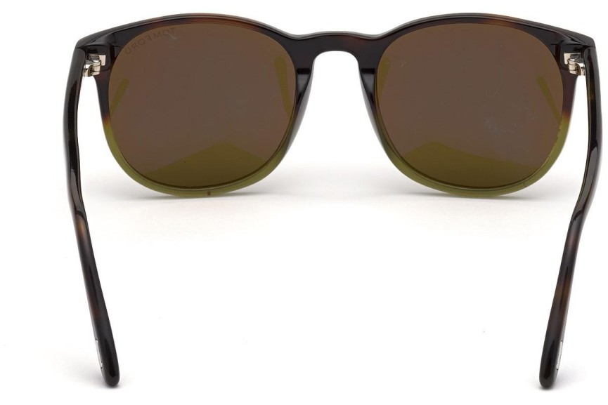 Ochelari de soare Tom Ford FT0858 56J Rotunzi Havana