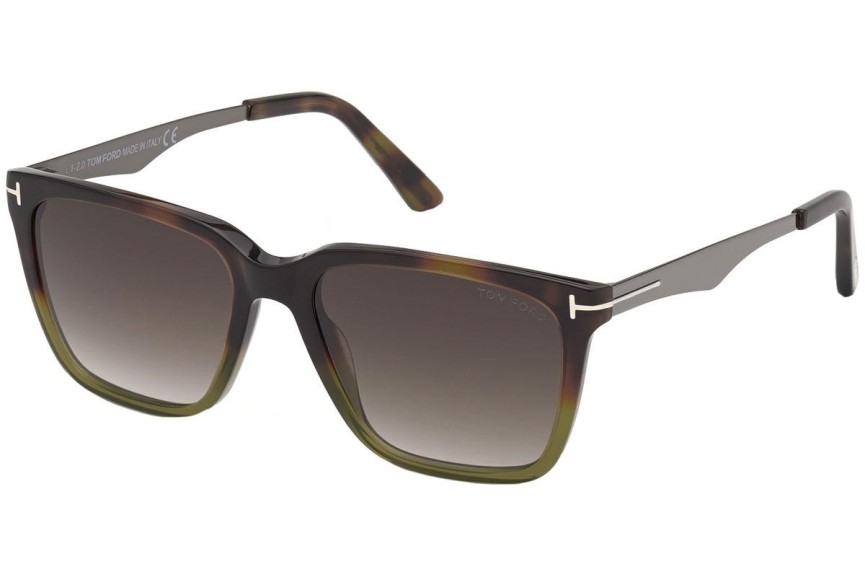 Ochelari de soare Tom Ford FT0862 55B Pătrați Havana