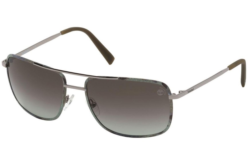 Ochelari de soare Timberland TB9202 98R Polarized Pătrați Verzi